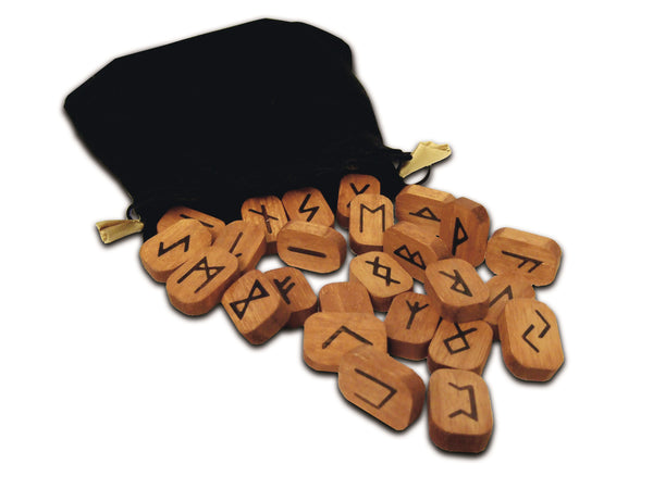 Wooden Rune Set